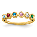 14k Family Jewelry Ring - 7 / Genuine