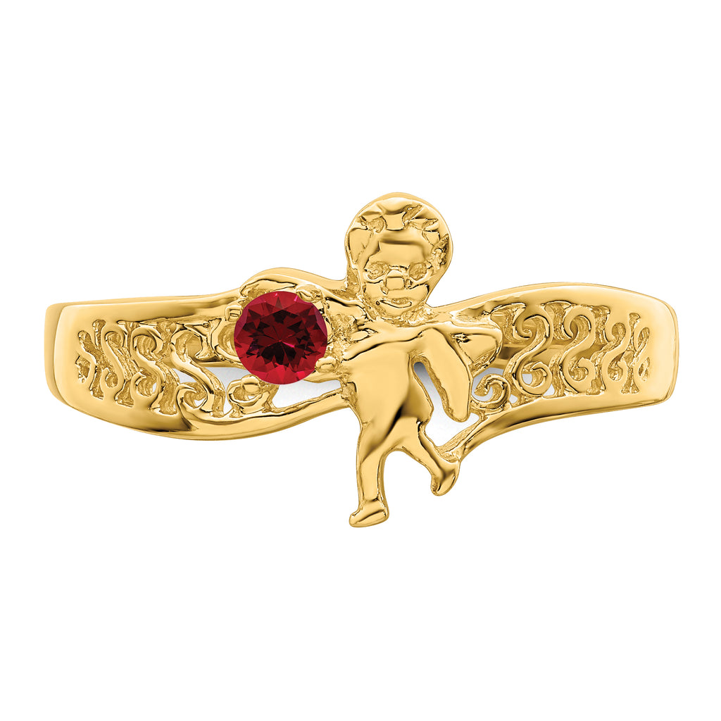 14k Family Jewelry Ring - 7 / Genuine