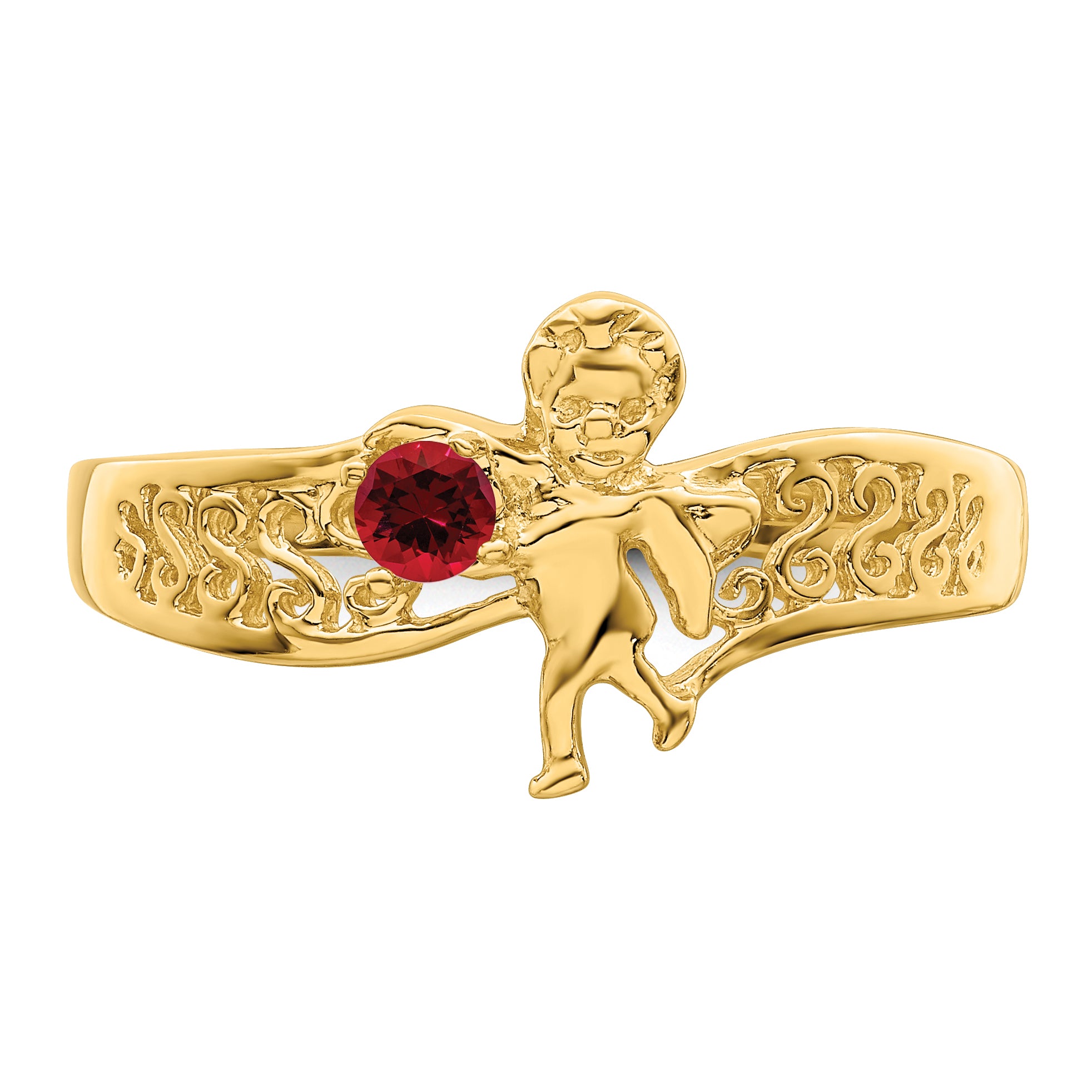 14k Family Jewelry Ring - 7 / Genuine