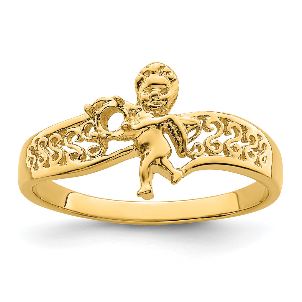 14k Family Jewelry Ring - 7 / Genuine