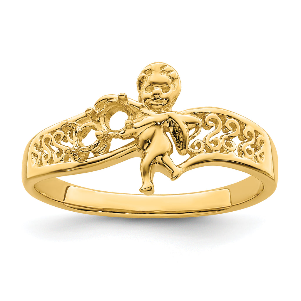 14k Genuine 2 Stone Mother's Ring - 7 / Genuine