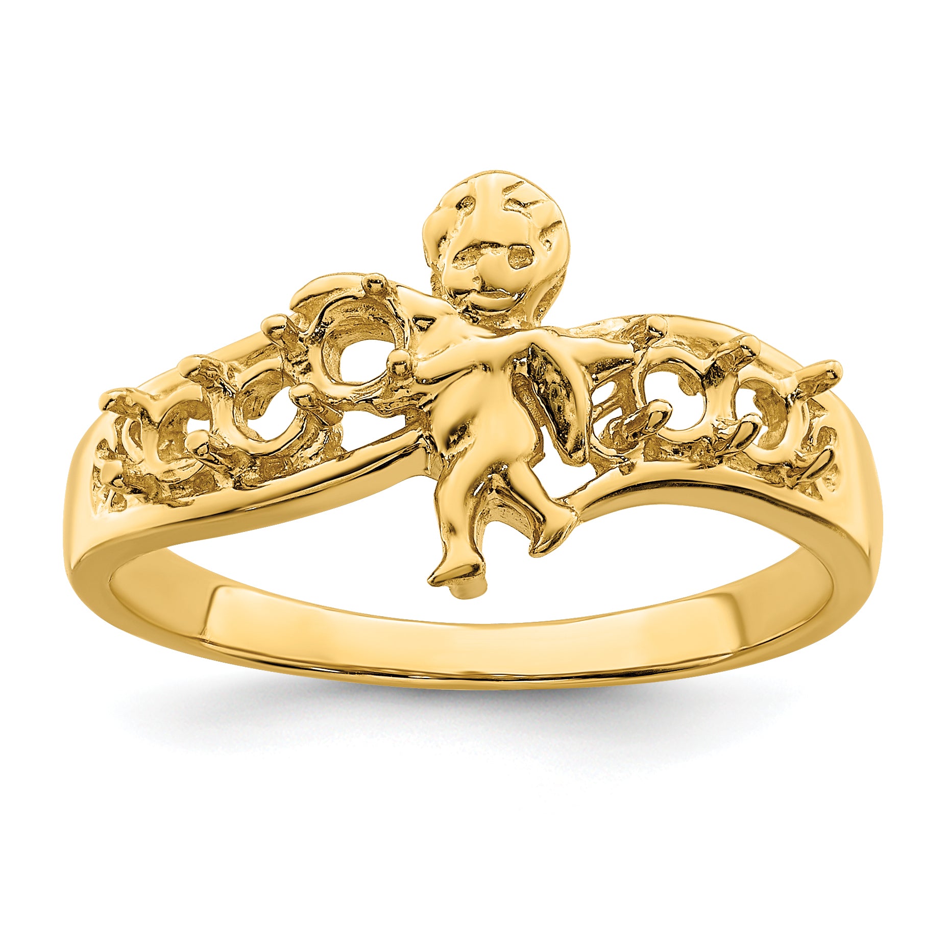 14k Family Jewelry Ring - 7 / Genuine