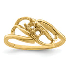 14k Genuine 2 Stone Mother's Ring - 7 / Genuine