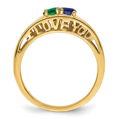 14k Family Jewelry Ring