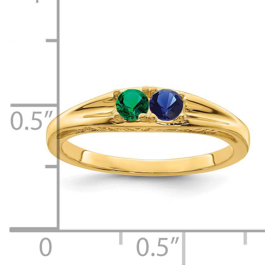 14k Family Jewelry Ring