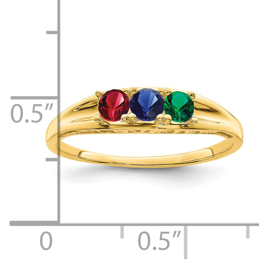 14k Family Jewelry Ring