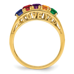 14k Family Jewelry Ring