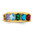 14k Family Jewelry Ring - 7 / Genuine