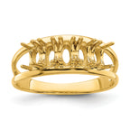 14k Family Jewelry Ring - 7 / Genuine