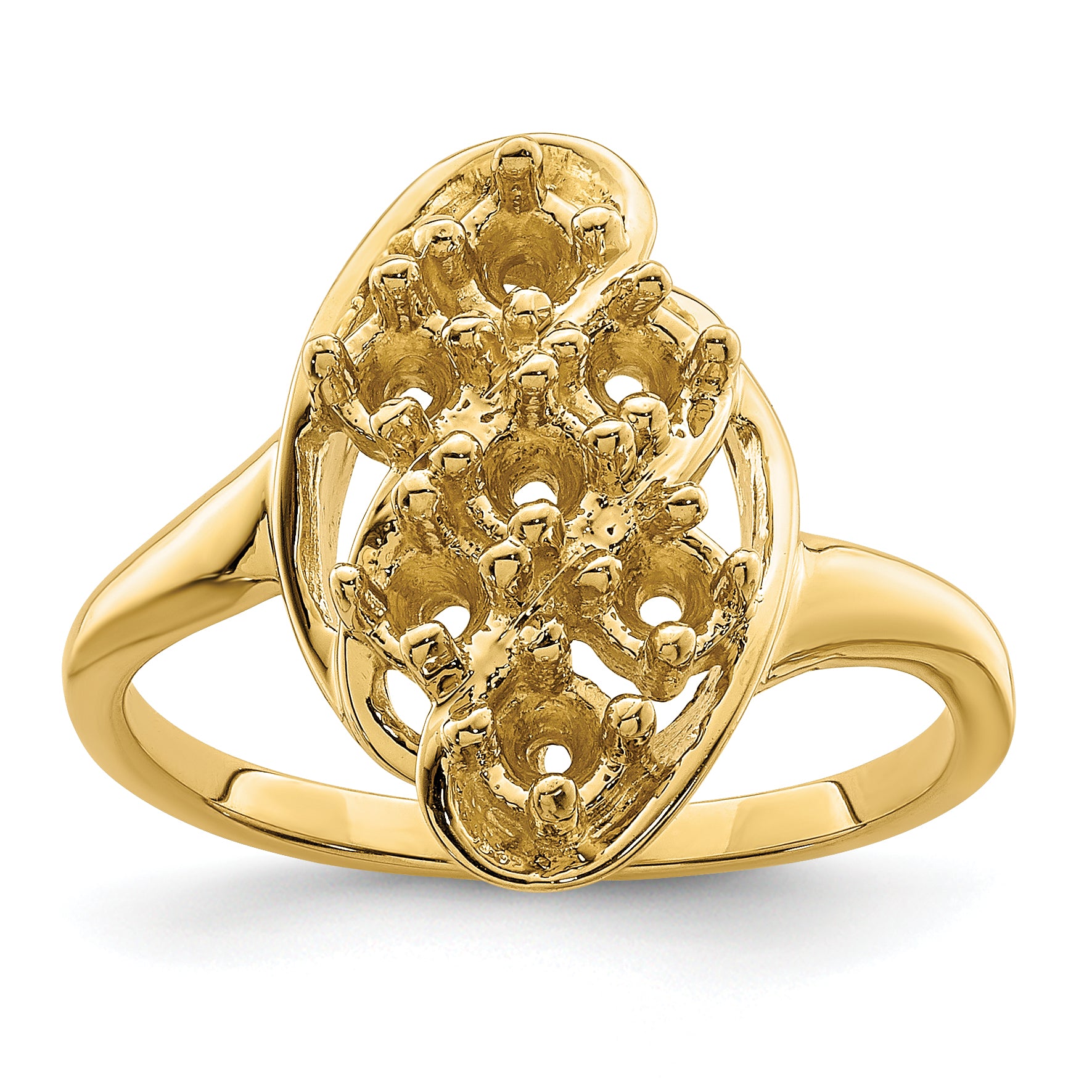 14k Family Jewelry Ring - 7 / Genuine