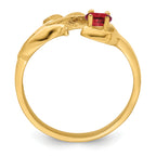 14k Family Jewelry Ring - 7 / Genuine