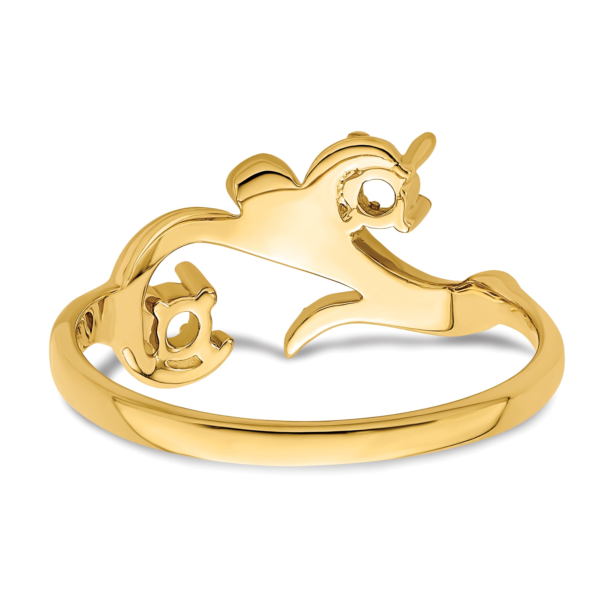 14k Genuine 2 Stone Mother's Ring - 7 / Genuine