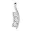 14K White Gold VS Diamond pendant