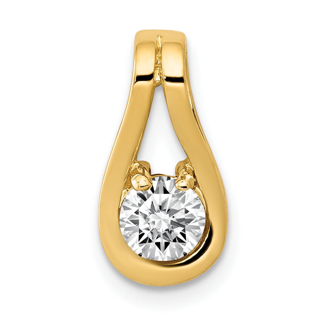 14K VS Diamond pendant