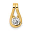 14K VS Diamond pendant