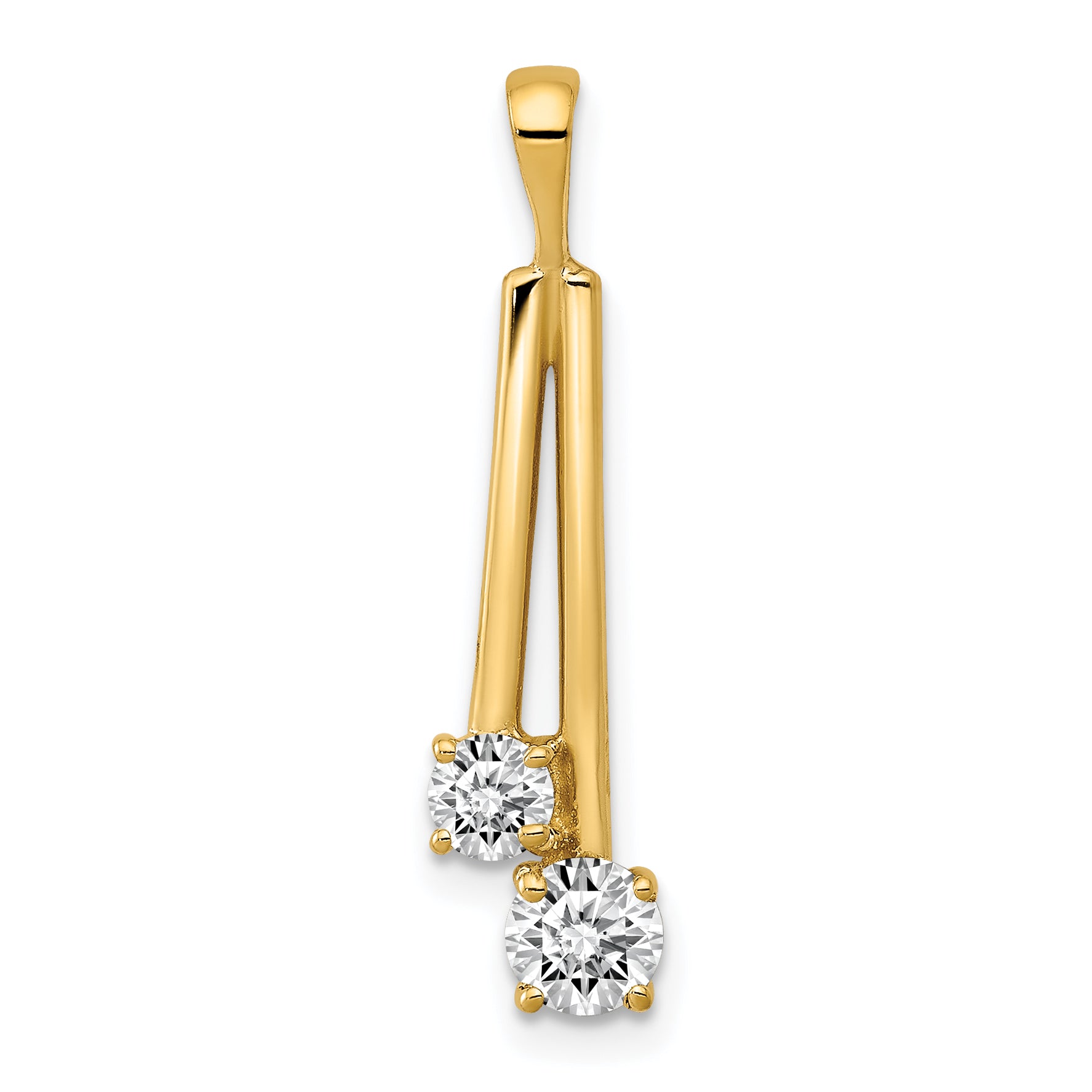 14K VS Diamond pendant