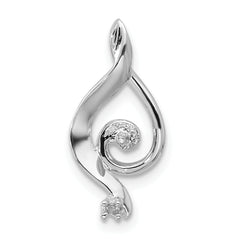 14k White Gold Pearl Pendant Mounting