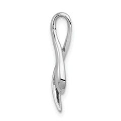 14K White Gold 3mm Tanzanite Pendant