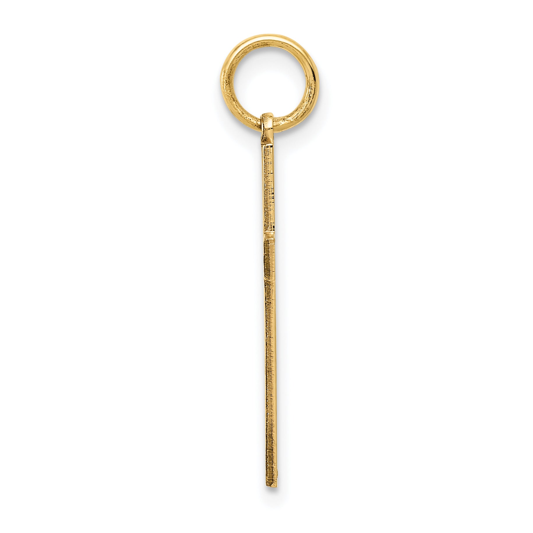 14K Laser Designed Cross Pendant Secondary image