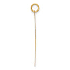 14K Laser Designed Cross Pendant