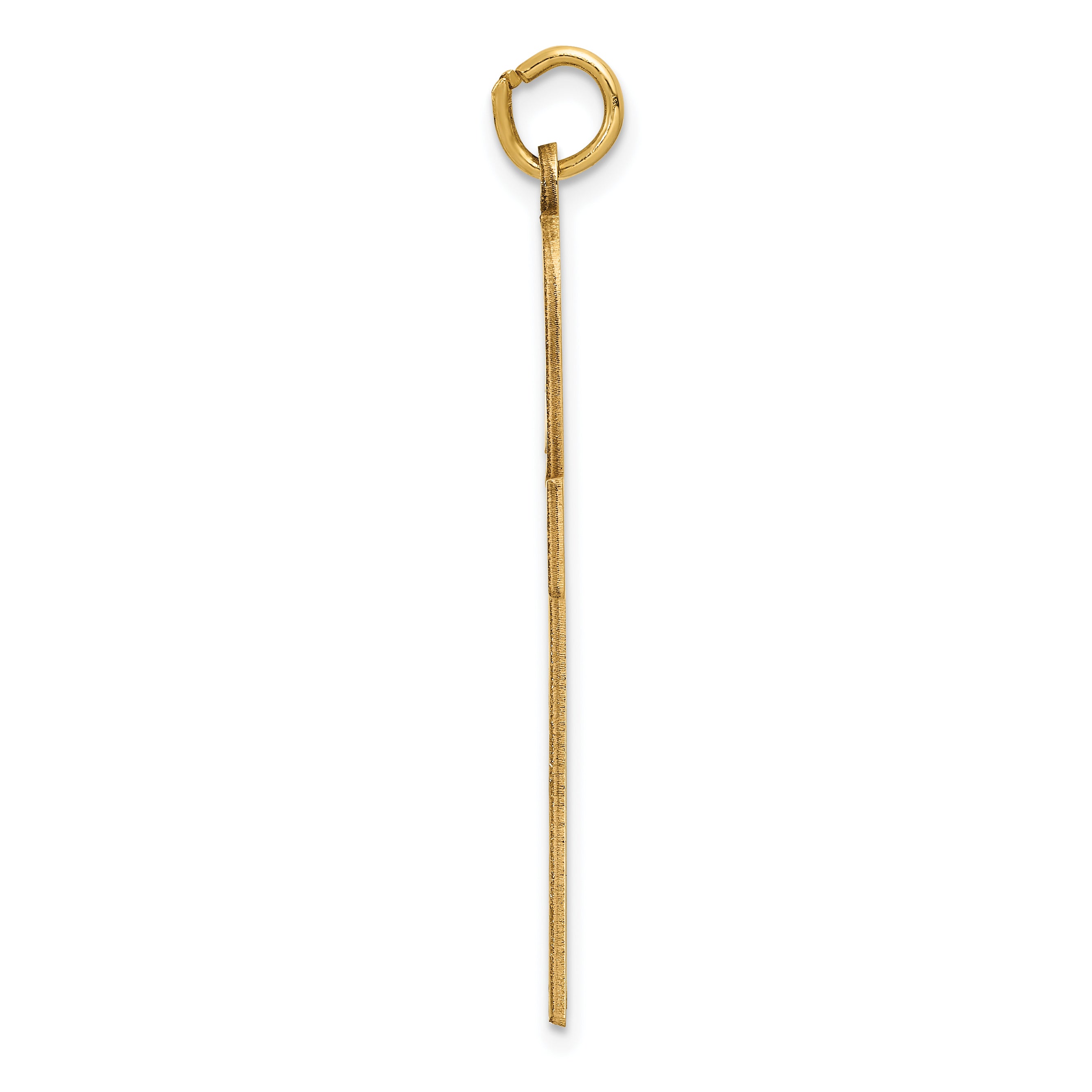 14K Laser Designed Ankh Cross Pendant Secondary image