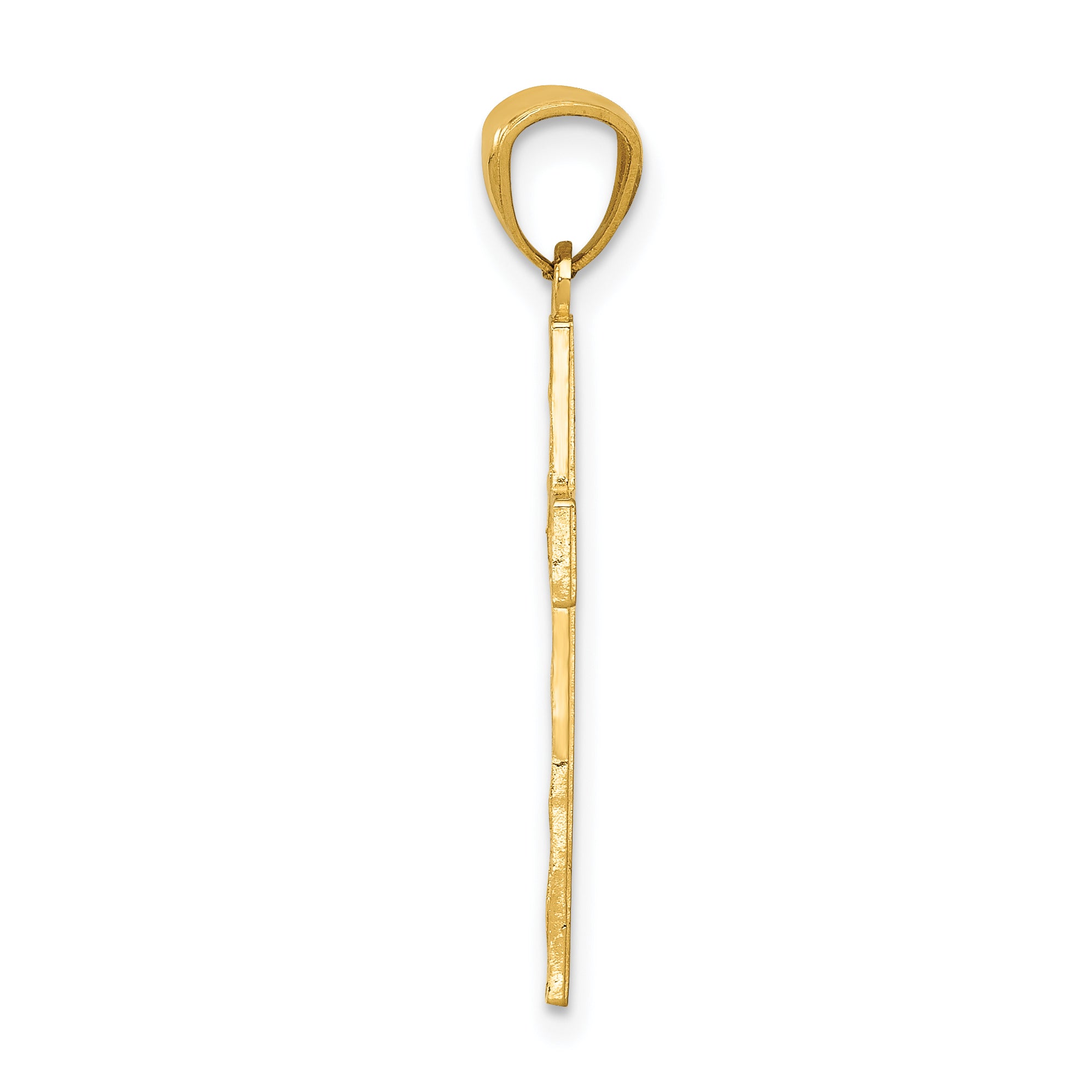 14K Cross Pendant Secondary image