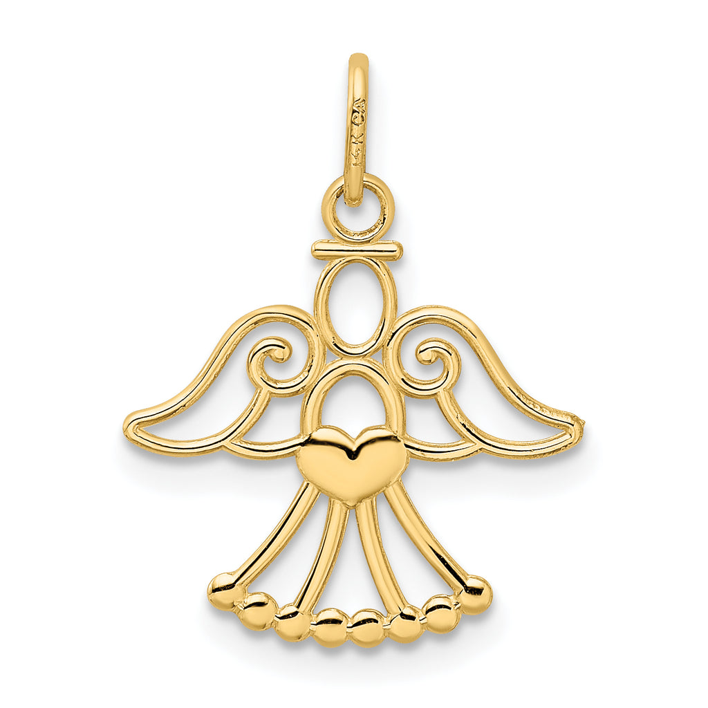 14K Angel Charm