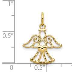 14K Angel Charm
