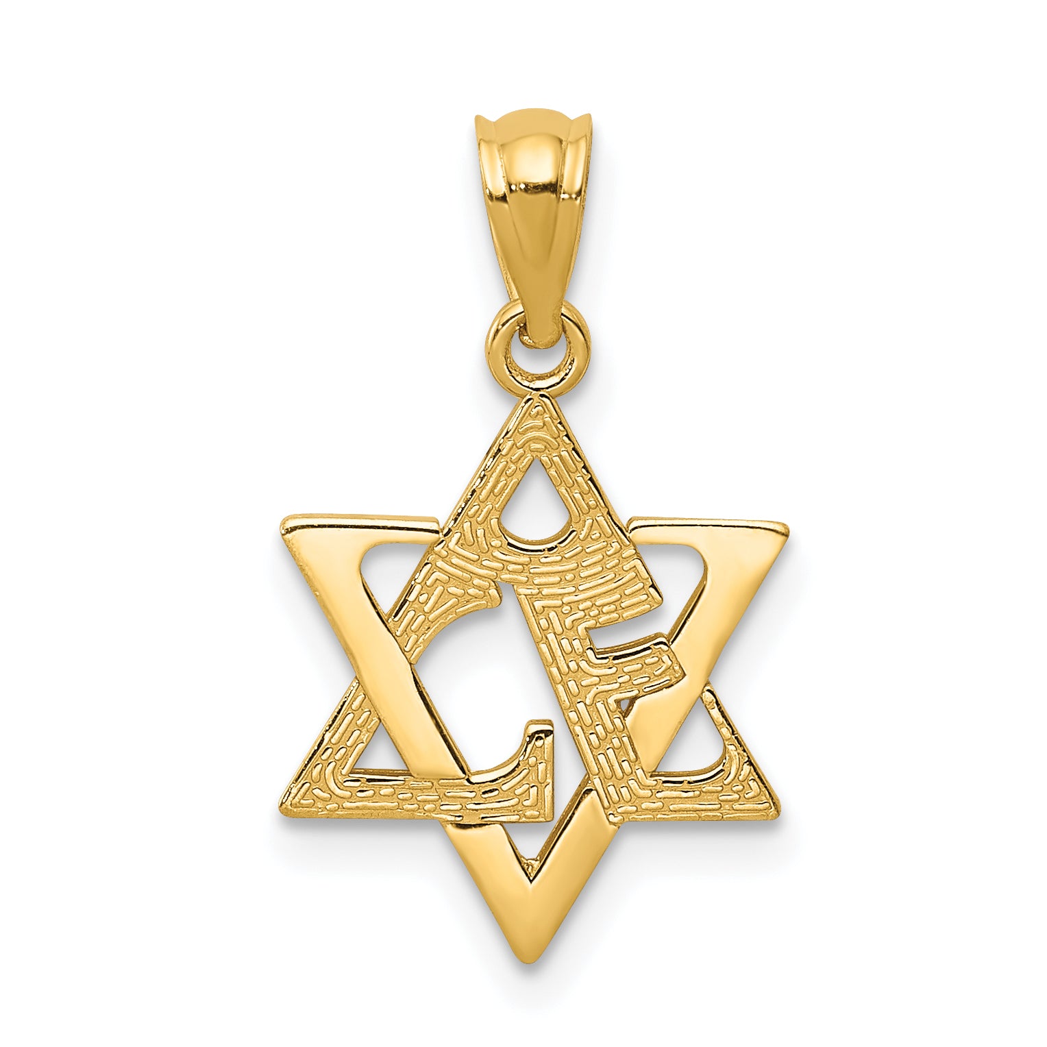 14k Star of David Pendant Main image