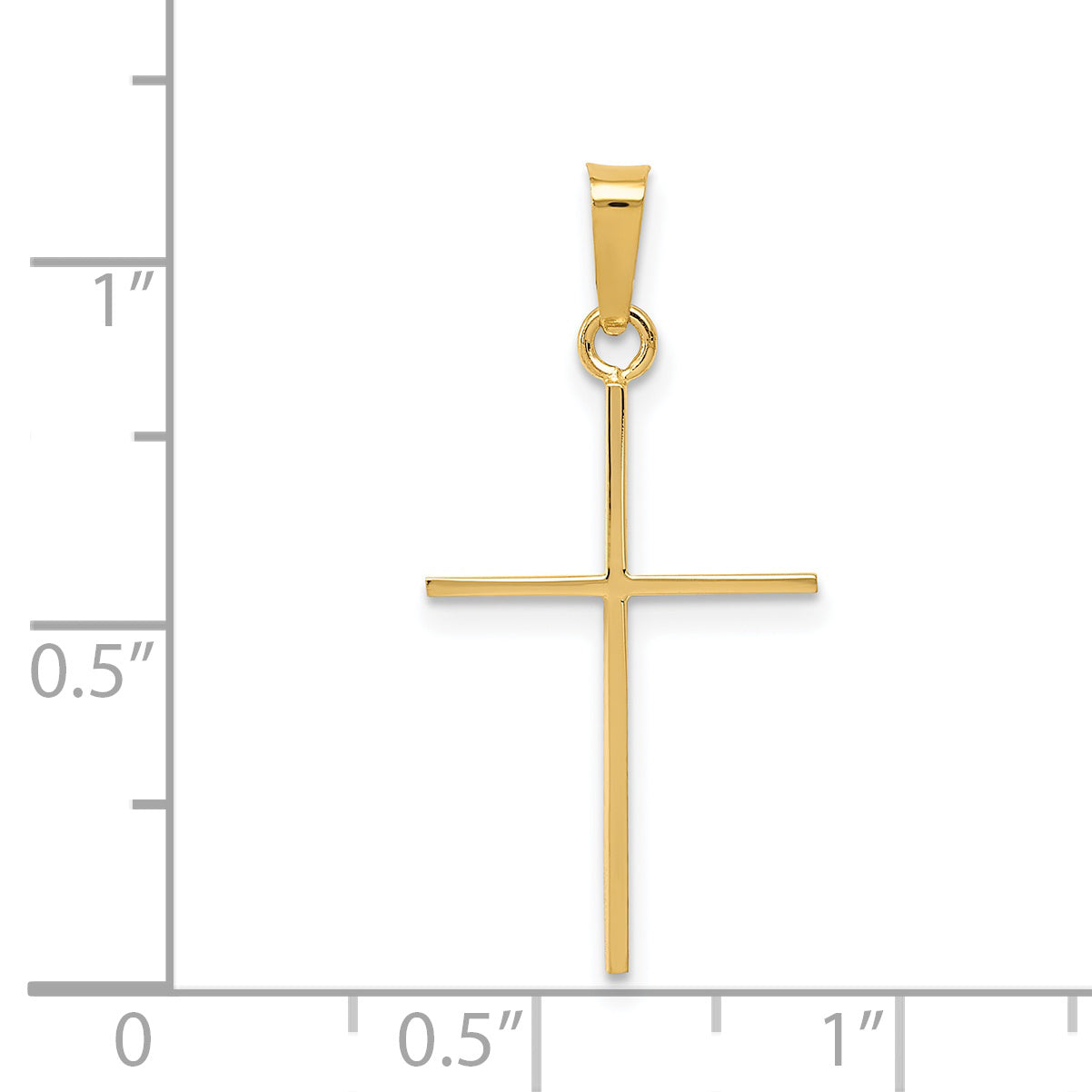 14K Cross Pendant