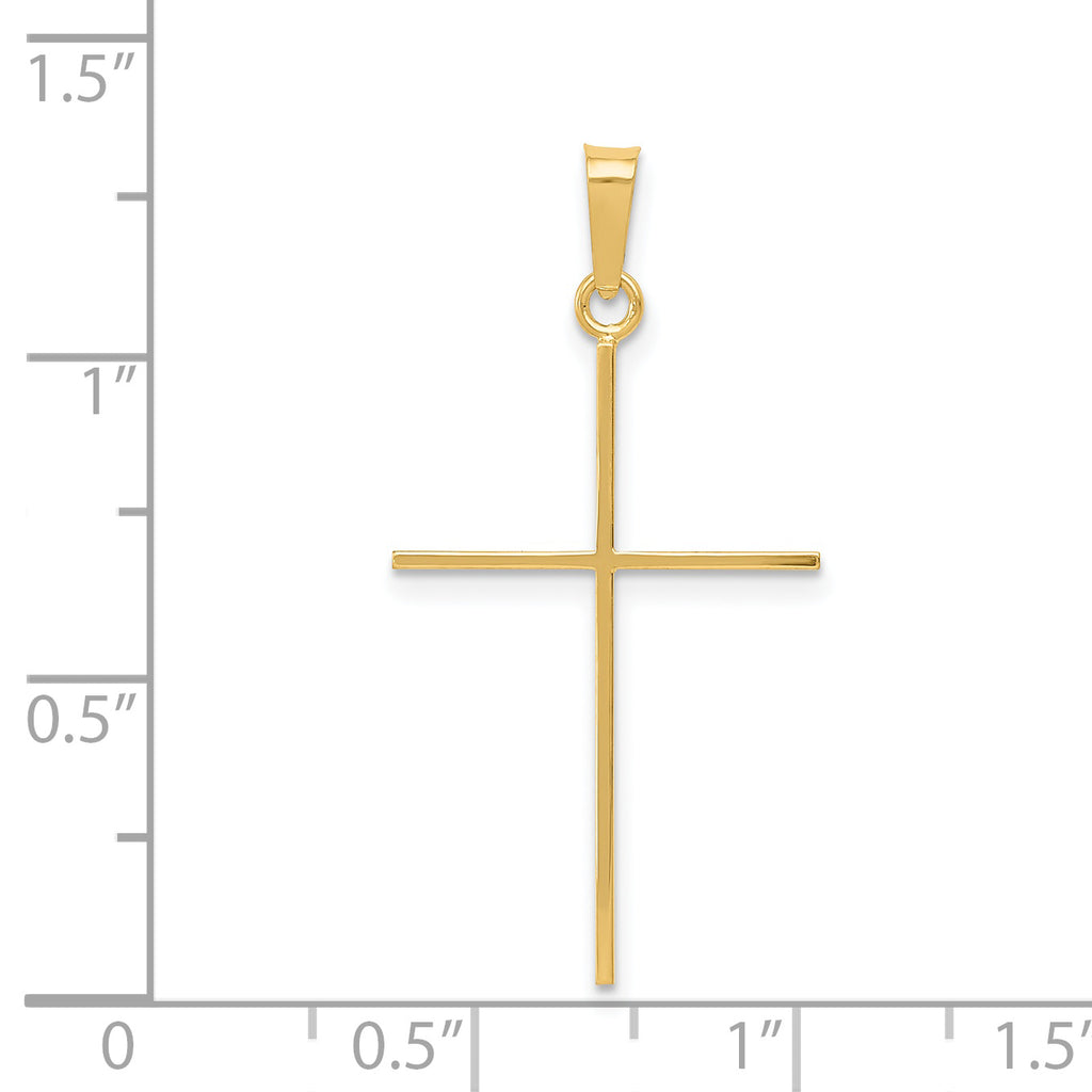 14K Cross Pendant
