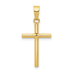 14k Polished Cross Pendant