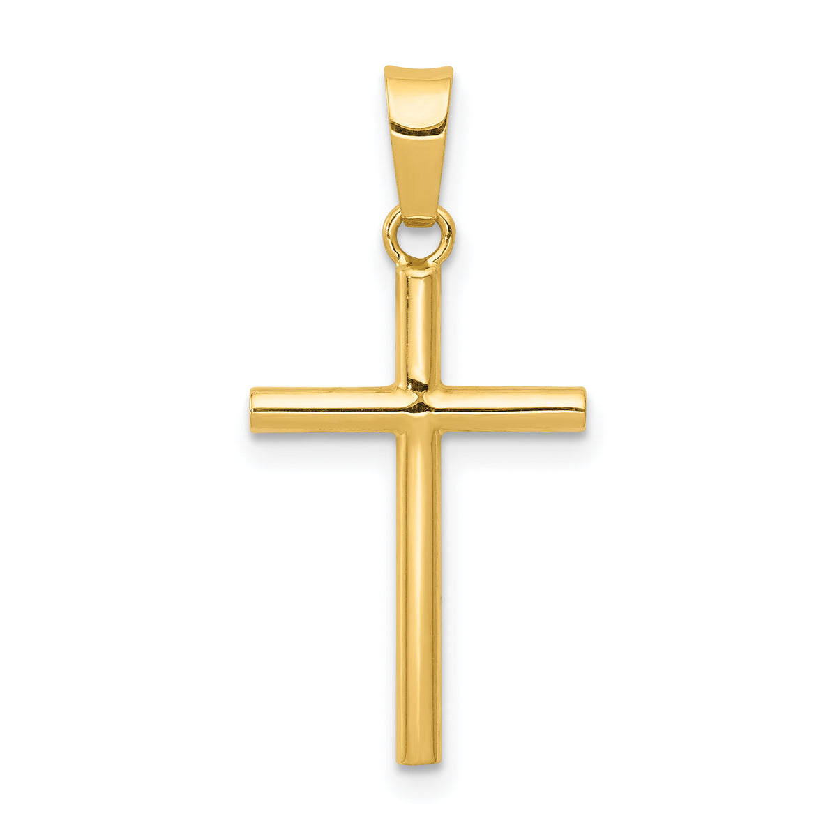 14k Polished Cross Pendant