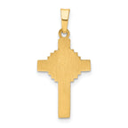 14K Polished Celtic Cross Pendant