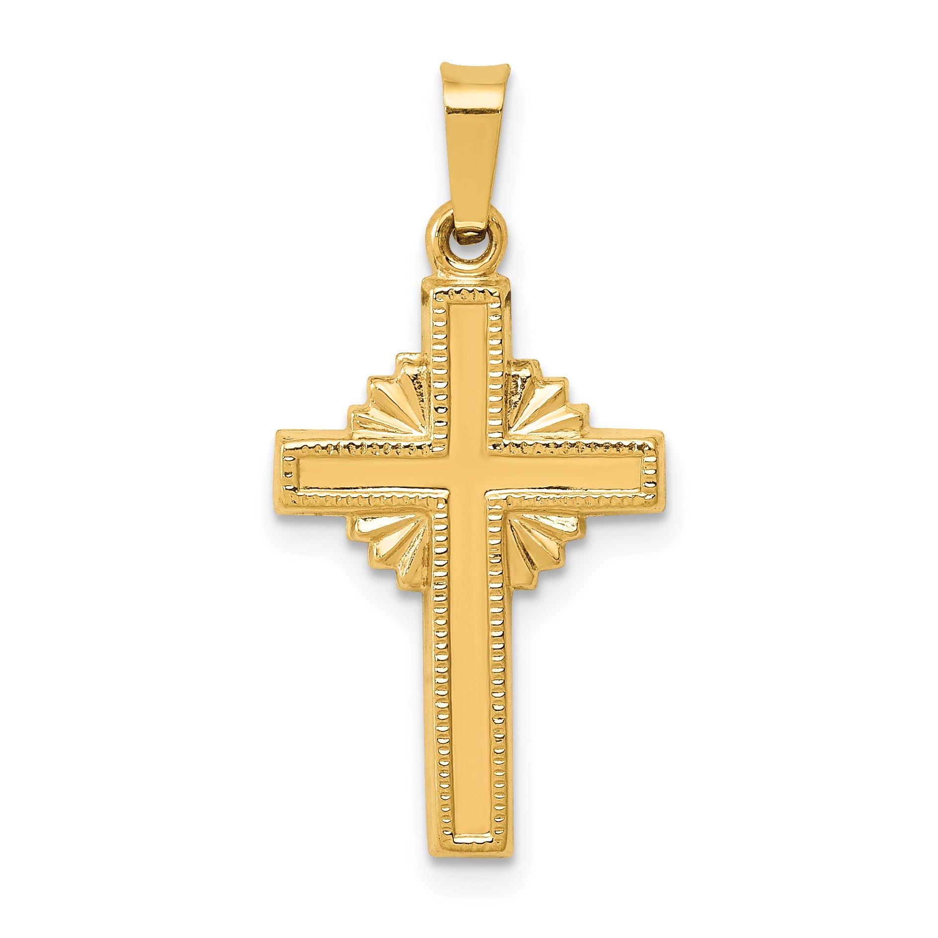 14k Polished Celtic Cross Pendant Main image