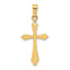 14k Polished Cross Pendant