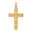 14k Polished Cross Pendant