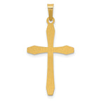 14K Polished Cross Pendant