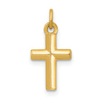 14k Polished Cross Pendant