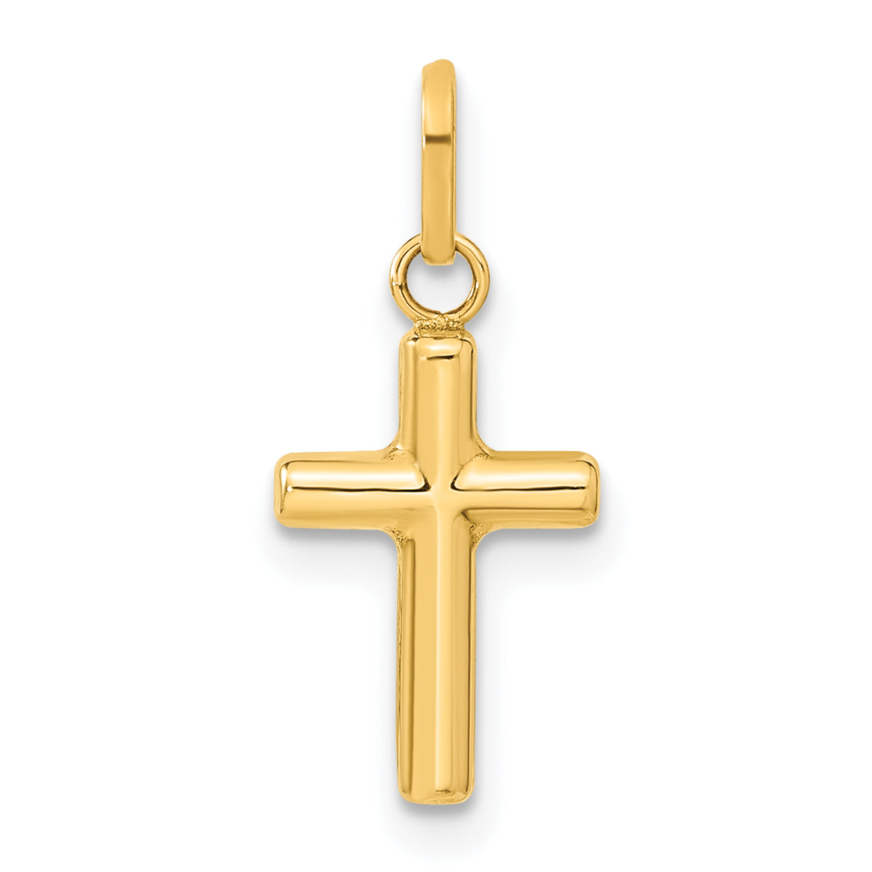 14k Hollow Cross Pendant Main image