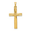 14k Polished Latin Cross Pendant
