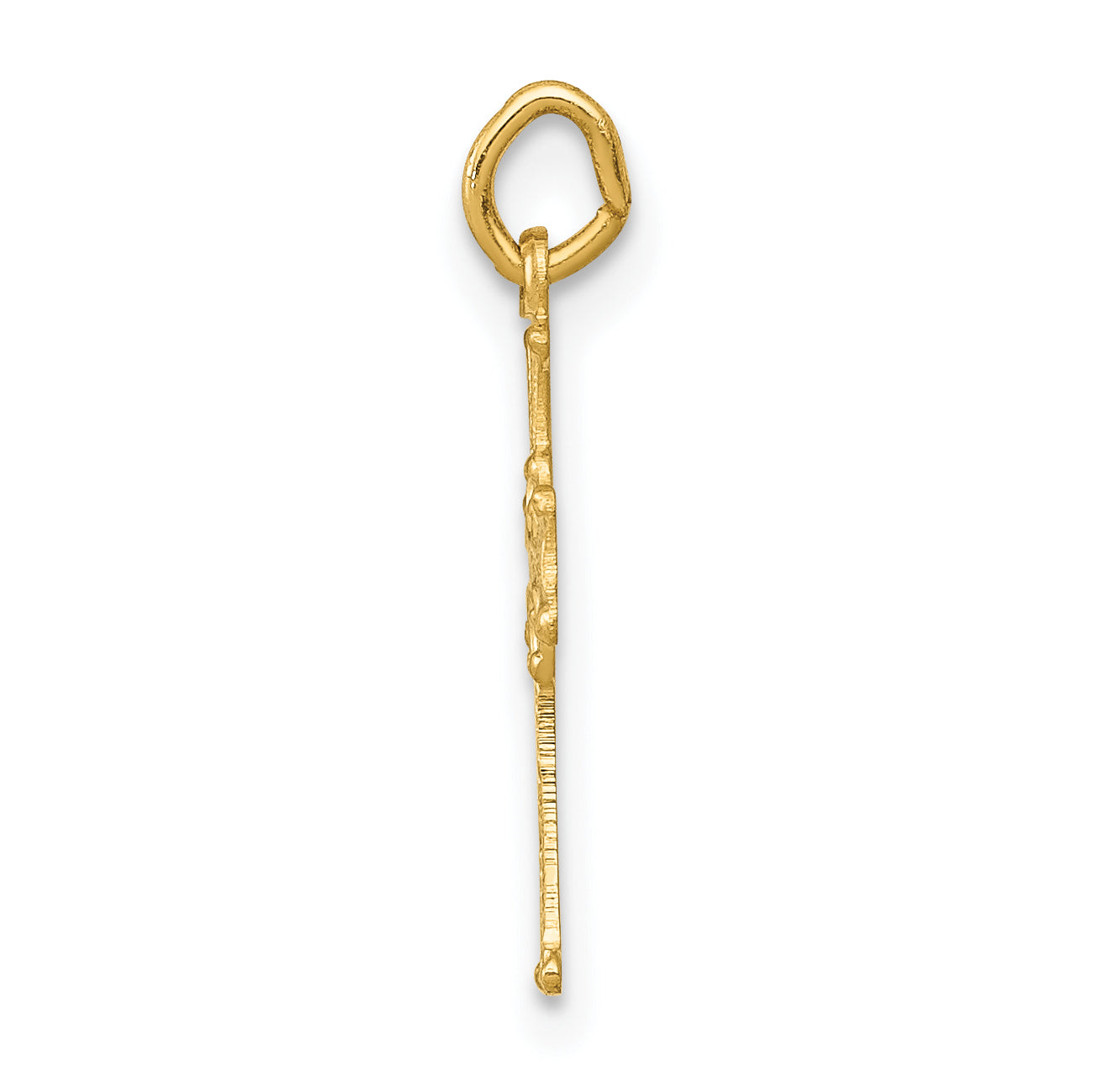 14K Celtic Cross Charm