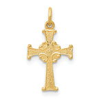 14k Celtic Cross Charm