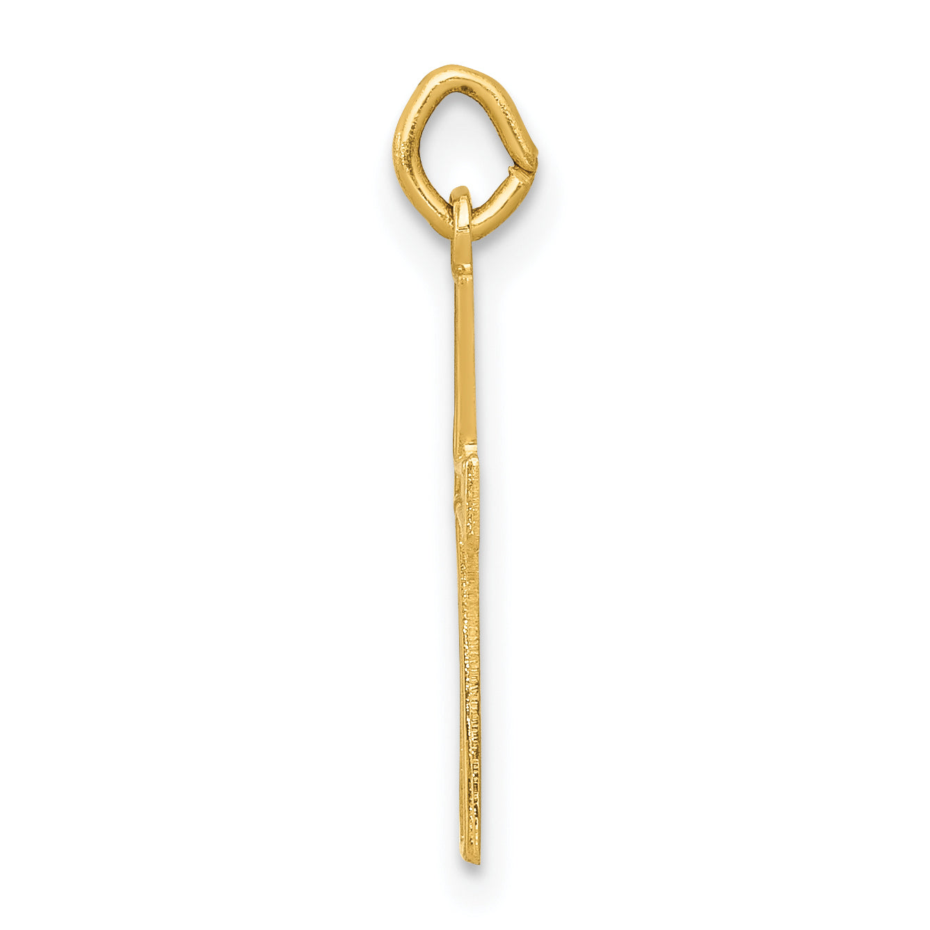 14K Cross Charm