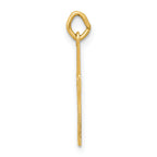 14K Cross Charm