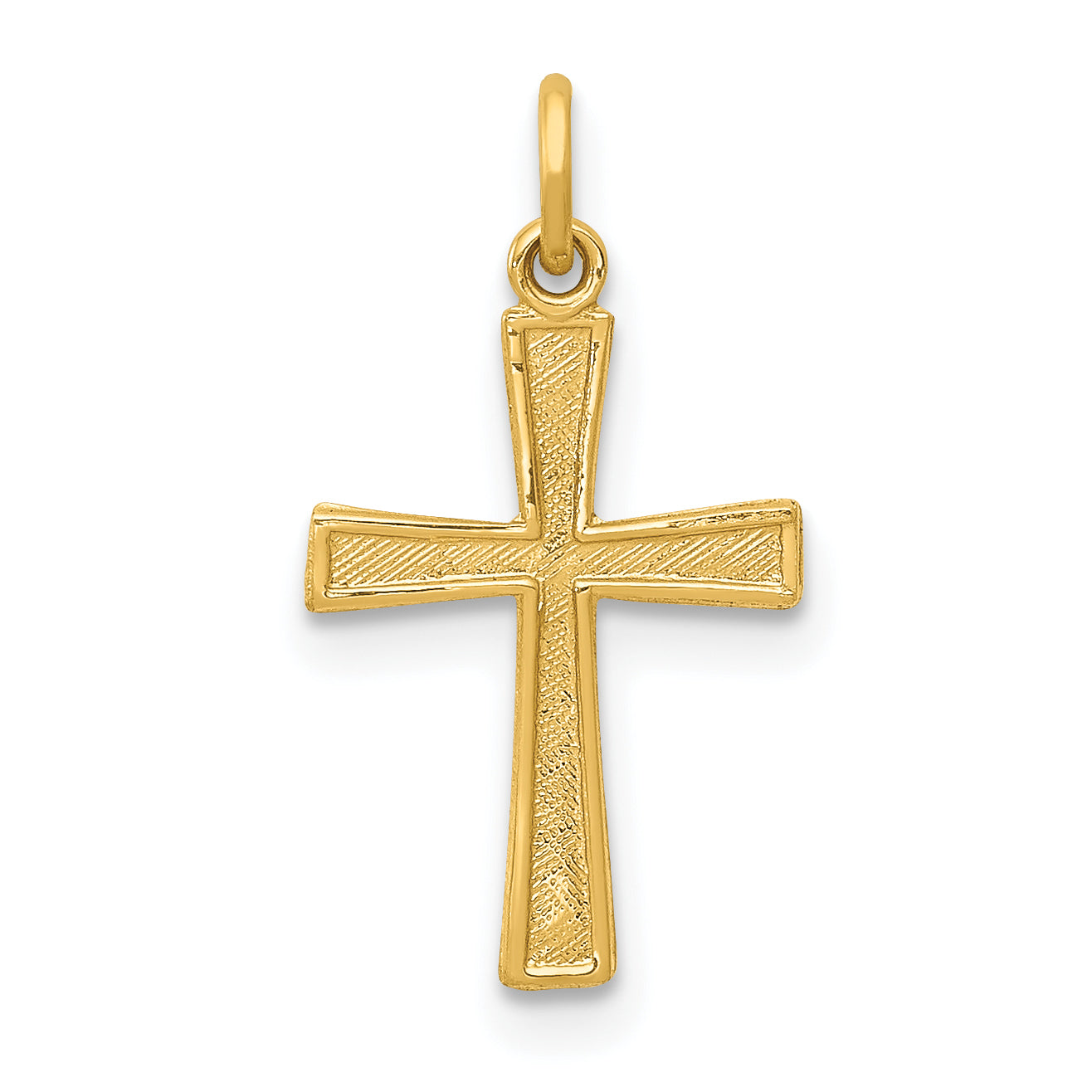 14k Cross Charm Main image