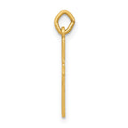 14K Small Cross Charm