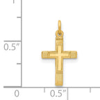 14K Small Cross Charm