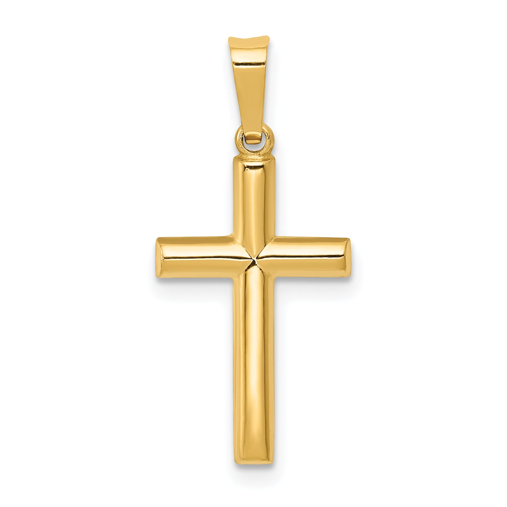 14k Hollow Cross Pendant Main image