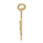 14K INRI Crucifix Charm
